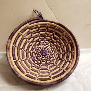 Hand woven basket from Tanzania
